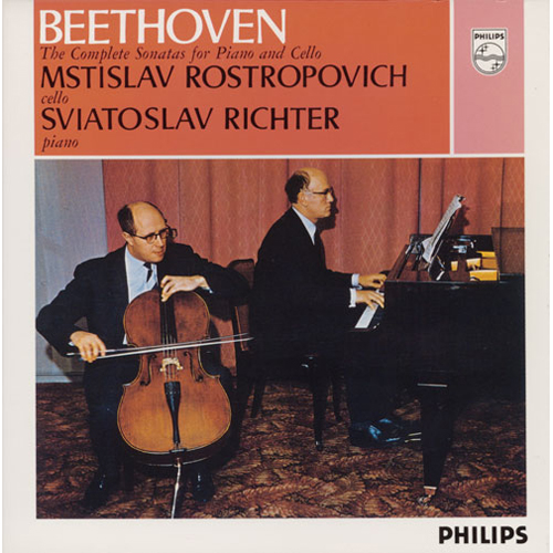 ベートーヴェン/チェロ・ソナタ全集[CD] - ムスティスラフ