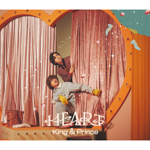 HEART [初回限定盤B][CD MAXI][+DVD] - King & Prince - UNIVERSAL