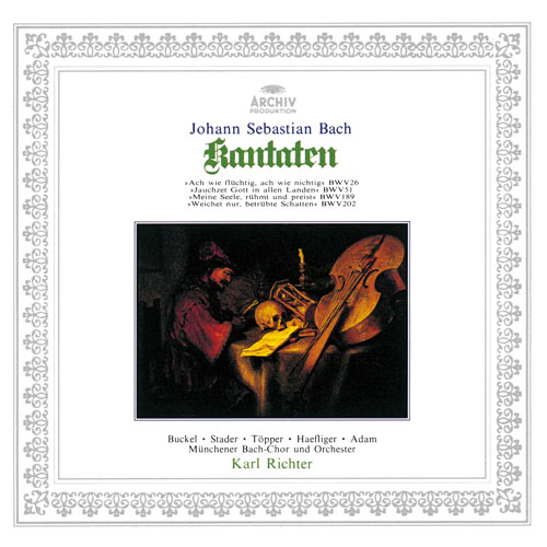 J.S.バッハ：カンタ－タ集（補遺） 第26・51・189・202番 [初回限定盤