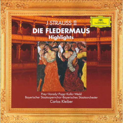 J.シュトラウスⅡ世:喜歌劇《こうもり》ハイライツ[CD] - カルロス
