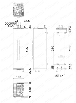 ズーム直流電源 ZX-Sシリーズ | 高砂製作所 | MISUMI(ミスミ)