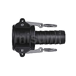 レバーロックカプラ 樹脂 ソケット LC型（ホース取付用） | 日東工器