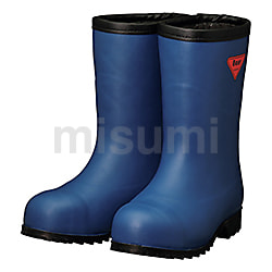 AC061-22.0 | 防寒安全長靴セーフティベアー#1011白熊（ネイビー