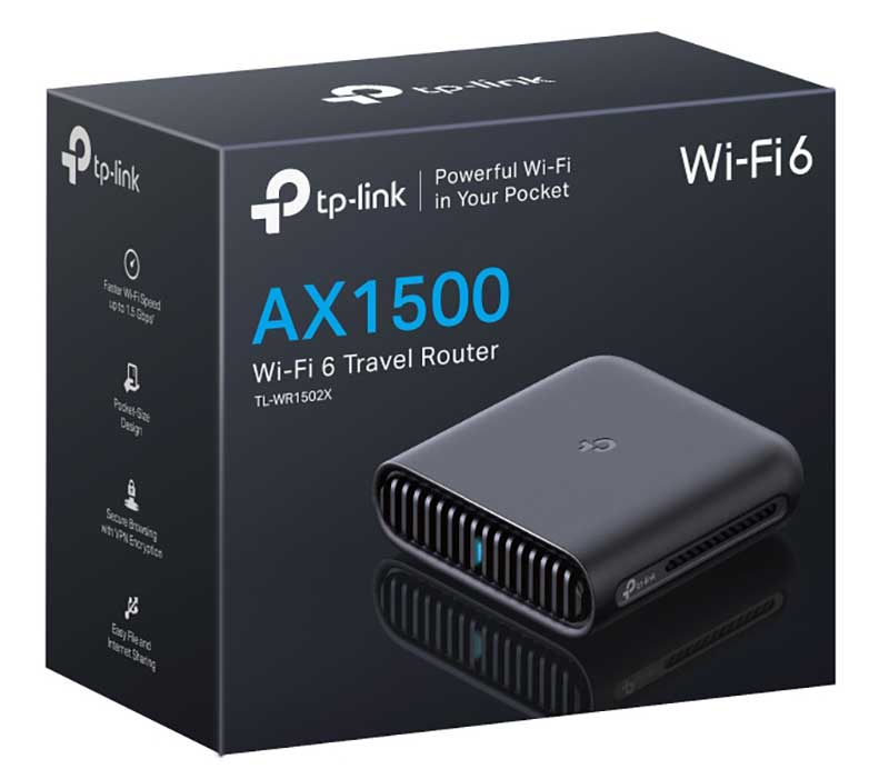 TP-Link AX1500 Travel Router with Pocket-Sized Design | Abt