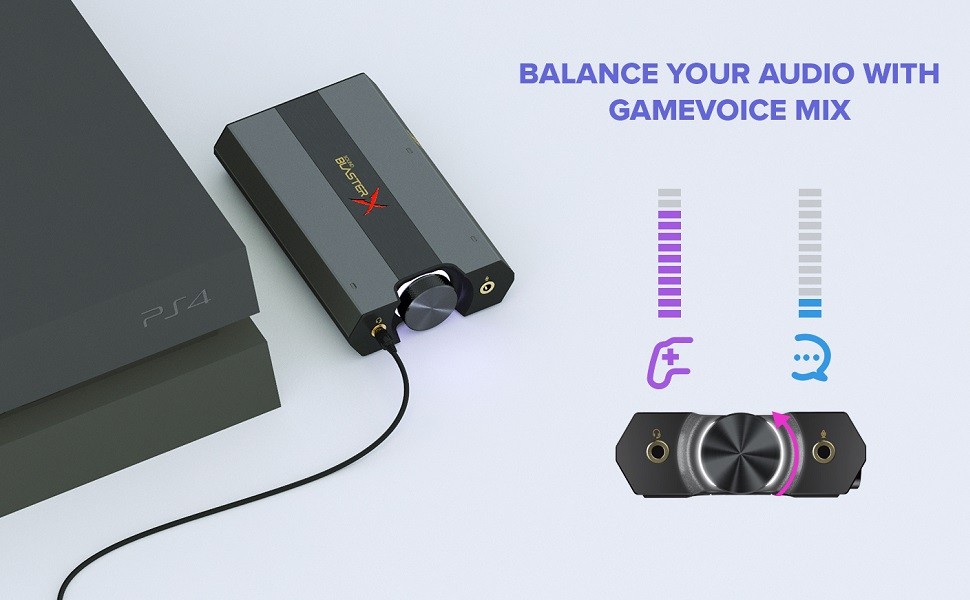 Creative Labs Sound BlasterX G6 Hi-Res Gaming DAC and USB Sound
