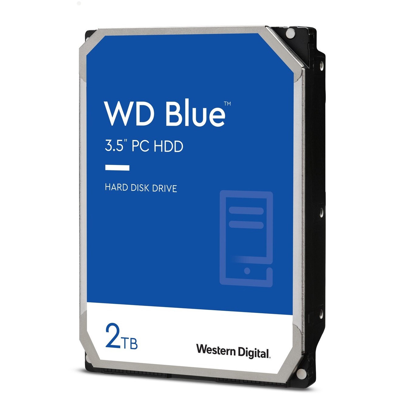 Refurbished: WD 2TB Desktop Hard Disk Drive - 5400 RPM SATA 6 Gb/s