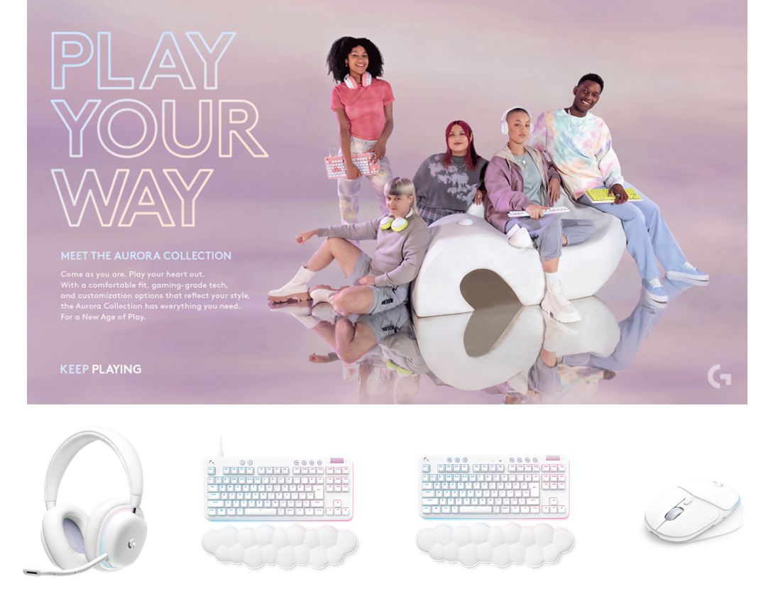 ロジクールGより新コレクション「Aurora Collection」発売