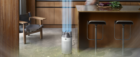 Dyson HJ10 HushJet Purifier Compact in Black and Teal