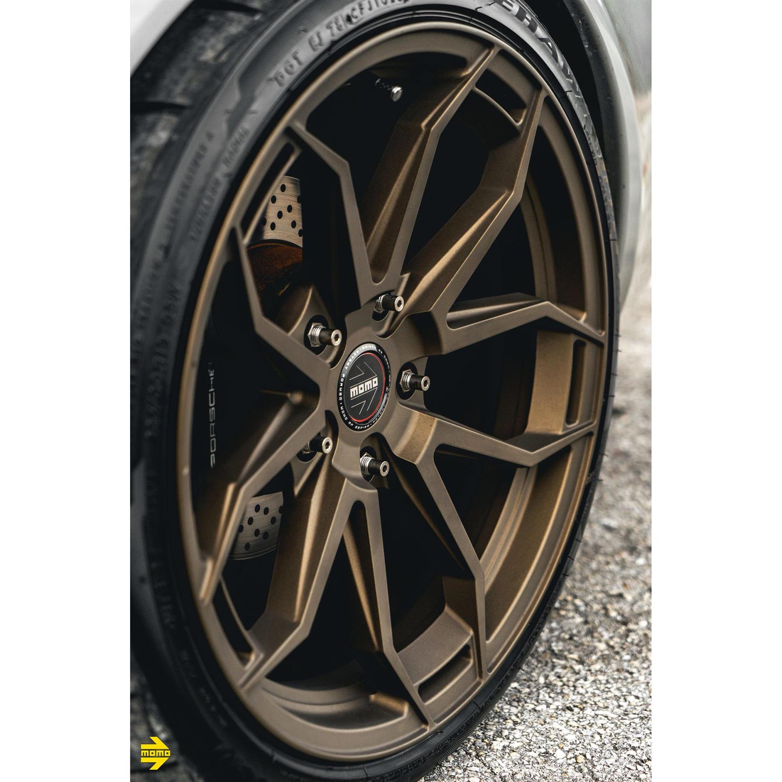 MOMO M10209021P35 20x9 Anzio Wheel, 5x120, Satin Bronze