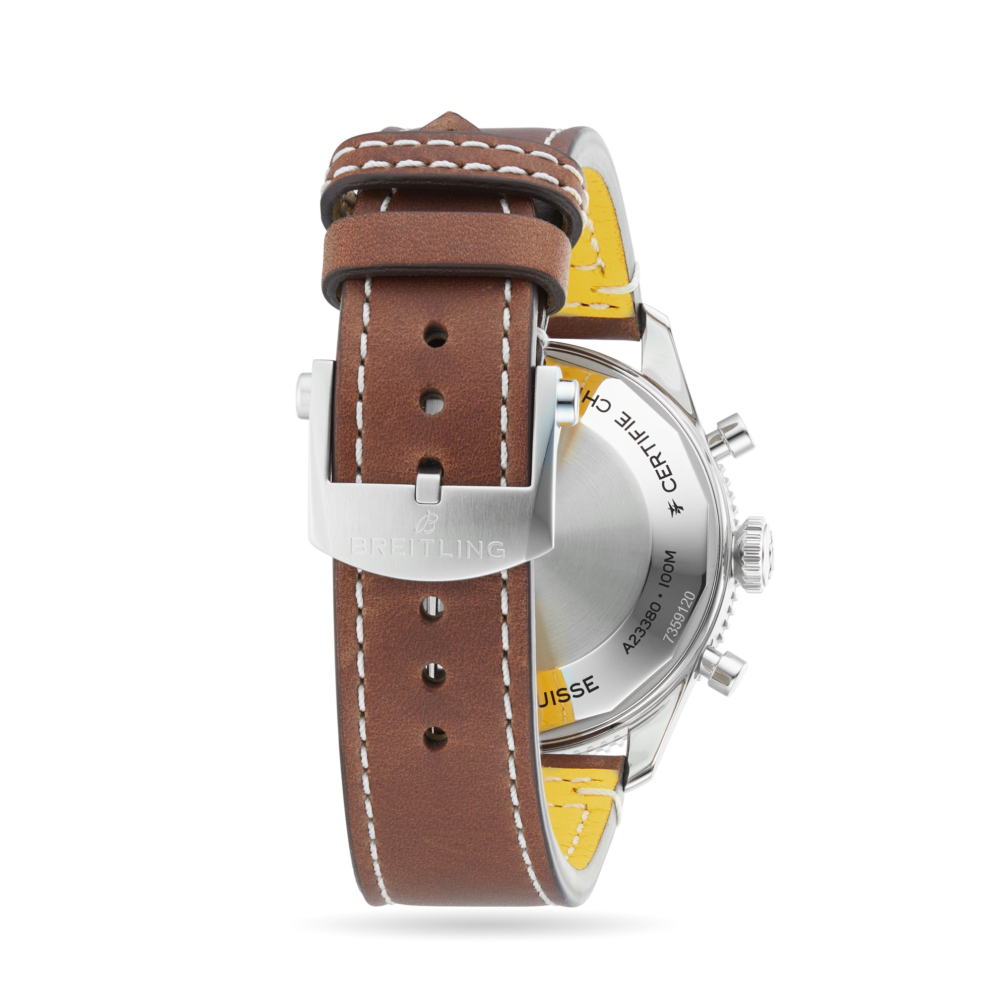 Breitling Classic AVI Chronograph 42 Curtiss P-40 Warhawk Leather