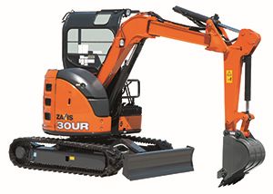 ZAXIS 超小旋回ミニショベル（UR） ZX30UR-5B ZAXIS 超小旋回ミニ