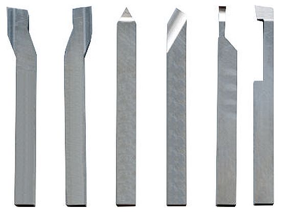 Mr.Meister 小型工作機械用ハイスソリッドバイト (66595) 旋盤用ハイス