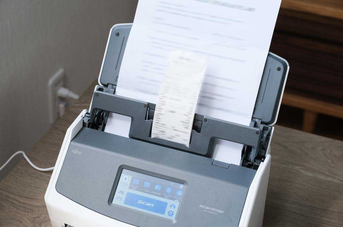 実機レビュー】鉄板スキャナの「ScanSnap iX1600」で、データ整理を