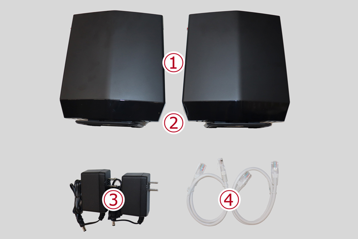 BUFFALO Wi-Fi 6対応Wi-Fiルーター 2台セット WSR-5400AX6P ブラック