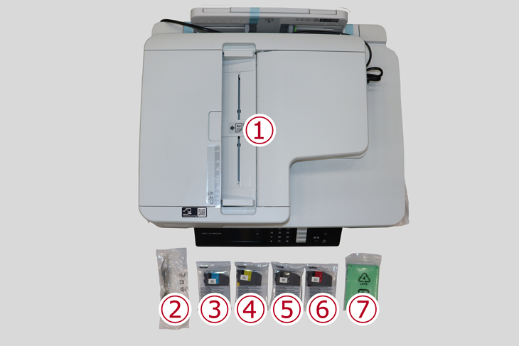brother インクジェット複合機MAXIDRIVEMFC-J7100CDW[L判～A3]インク付