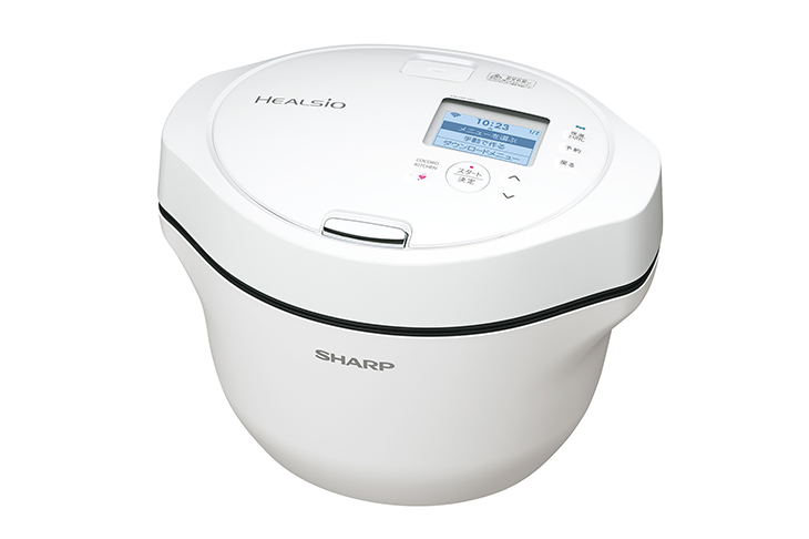 SHARP ヘルシオ ホットクック KN-HW16G 2〜4人用 1.6L容量 ホワイト
