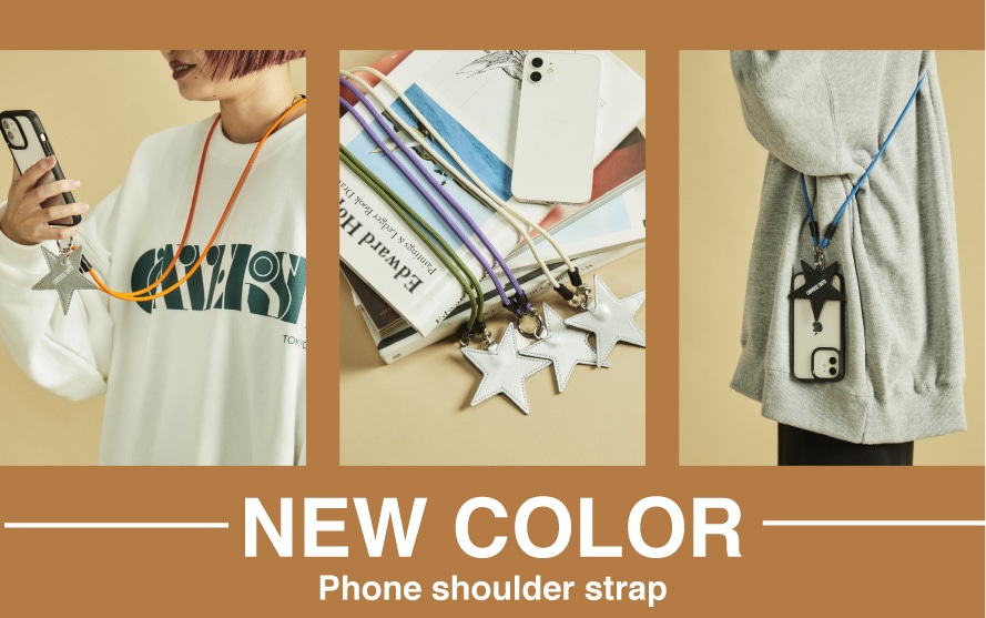 NEW COLOR☆】大人気のスマホショルダーに新色が登場！｜CONVERSE