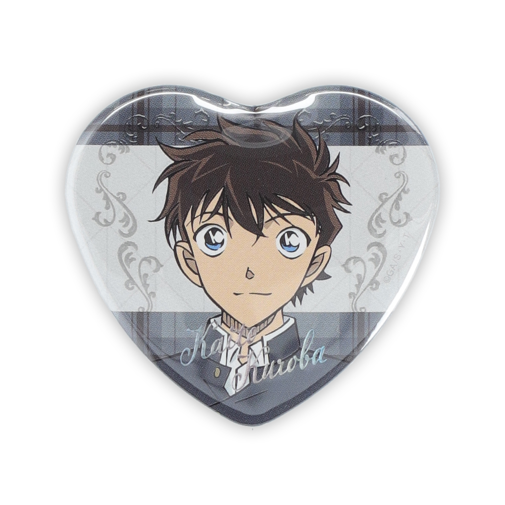 名探偵コナンプラザ ジュエリーハート缶バッジ 黒羽快斗