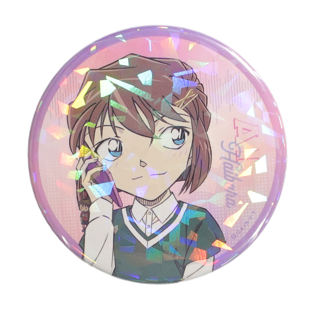 名探偵コナン ホログラム缶バッジ(電話シリーズ 灰原)