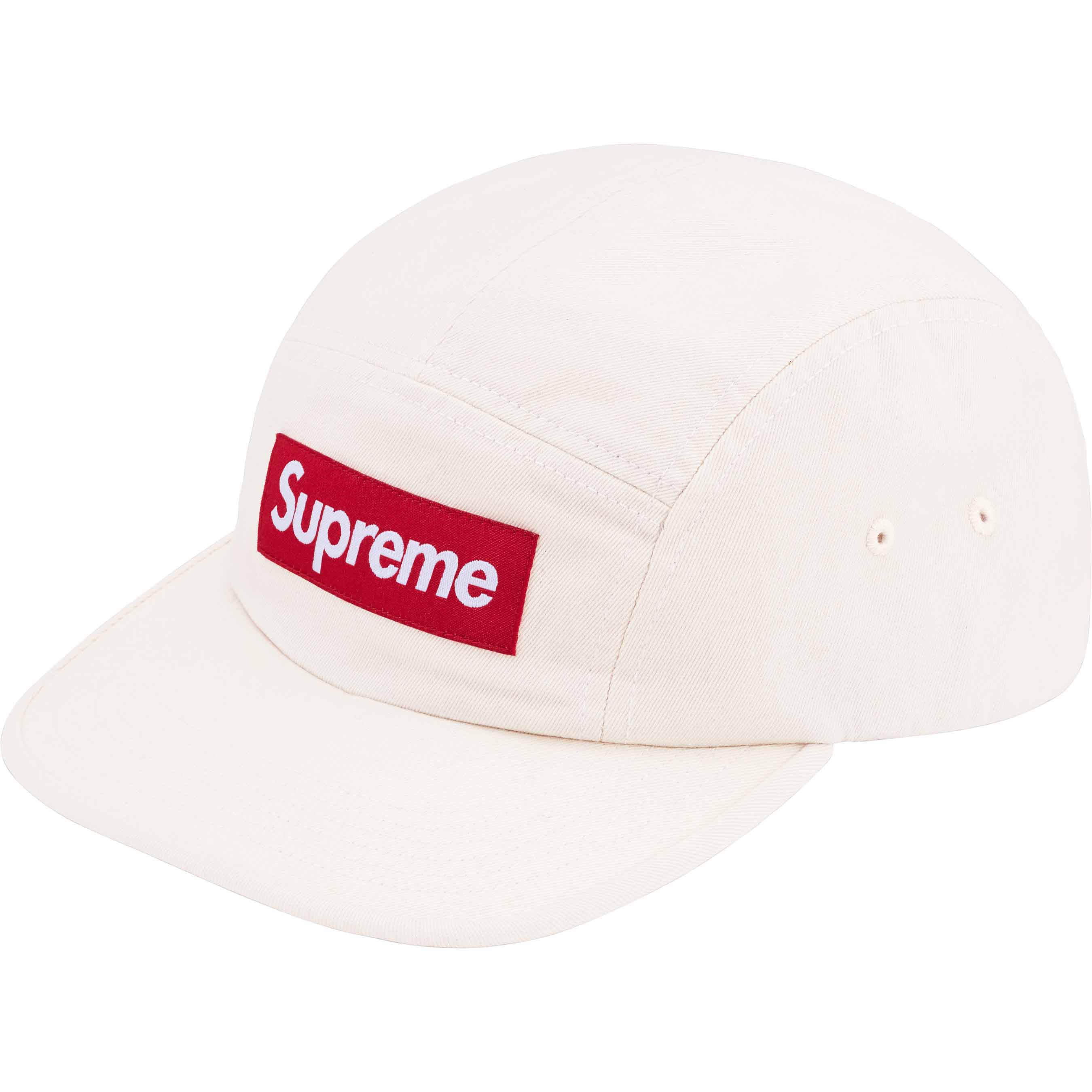 SUPREME 24SS WASHED CHINO TWILL CAMP CAP – CONCEPTSTOREHK