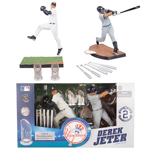 MLB - Derek Jeter 2-pk Commemorative NY Yankees Deluxe Boxed Set