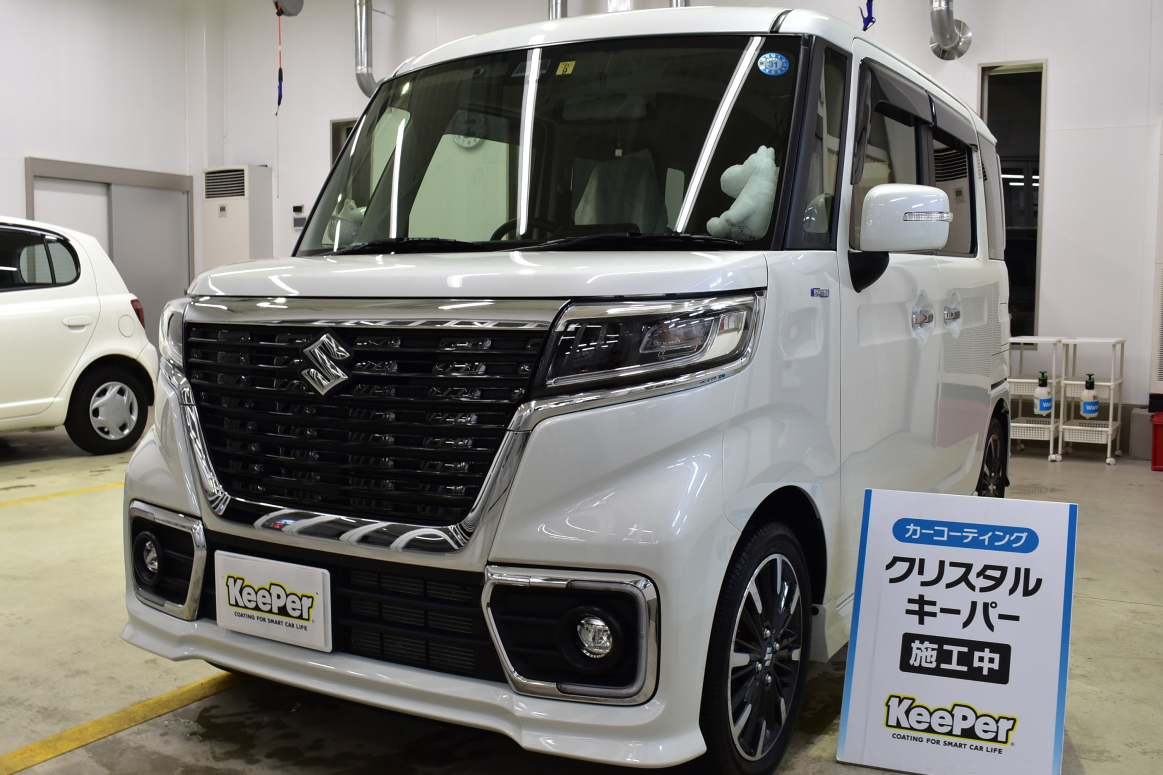 クリスタルキーパー2回目の施工でツヤツヤピカピカに