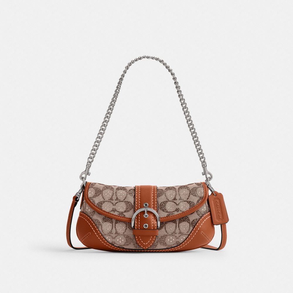COACH® Outlet | Soho Bag 25 In Crystal Signature Jacquard