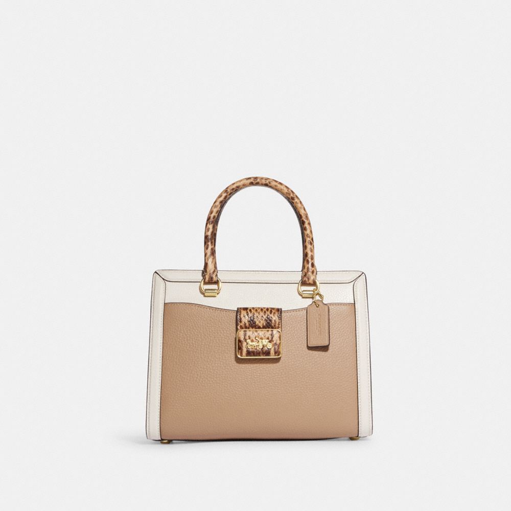 公式】コーチアウトレット | グレース キャリーオール・カラーブロック