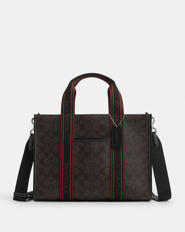 公式】コーチアウトレット | スミス トート・シグネチャー キャンバス