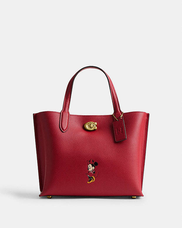 公式】COACH – コーチ | 【DISNEY X COACH】ウィロウ トート バッグ 24