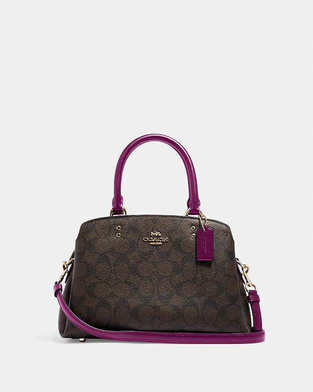 ミニ リリー キャリーオール シグネチャー キャンバス