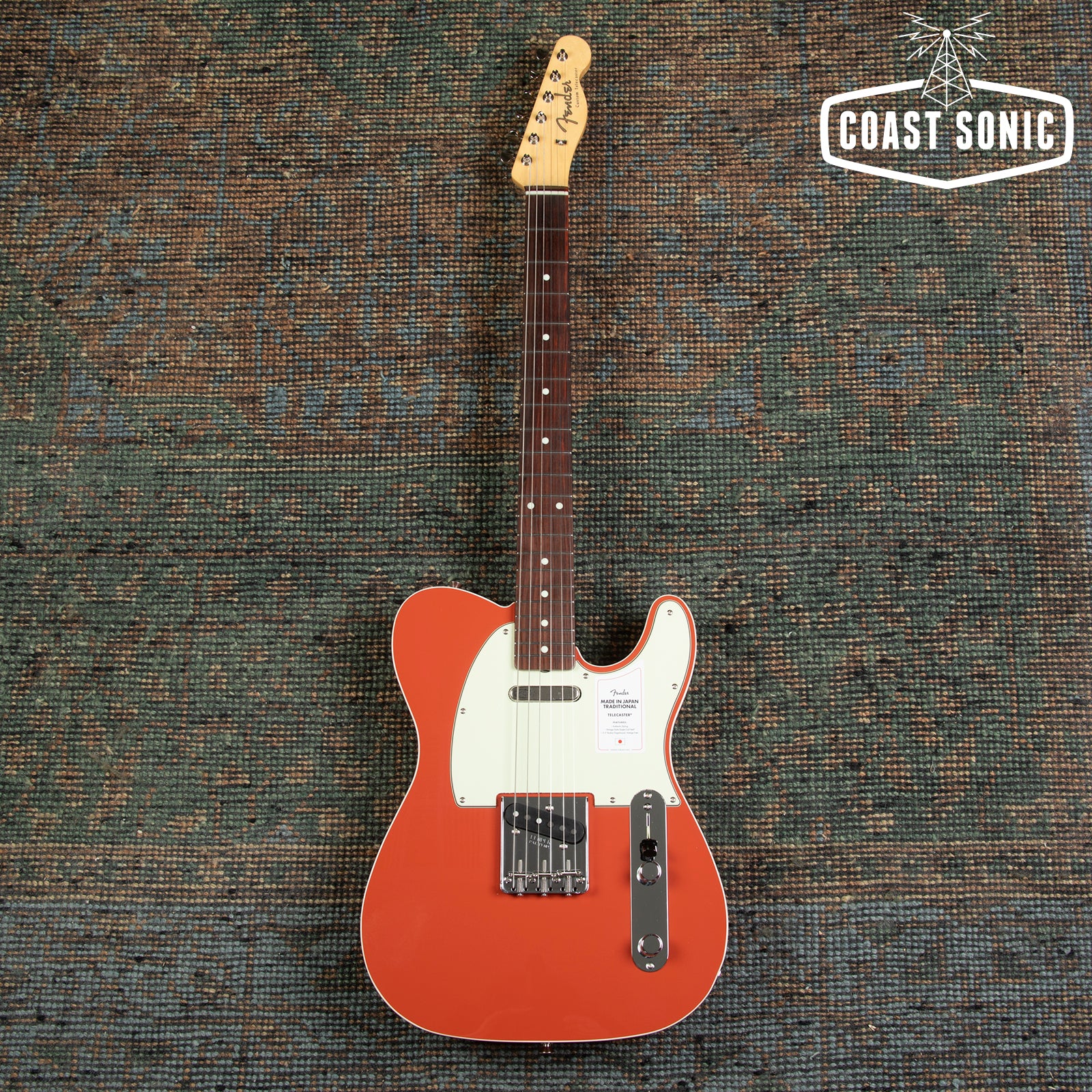 2025 Fender Traditional 60's Telecaster Fiesta Red Made in Japan