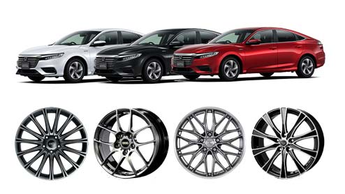 インサイトのホイールは16・17・18インチ！カスタムにおすすめの社外