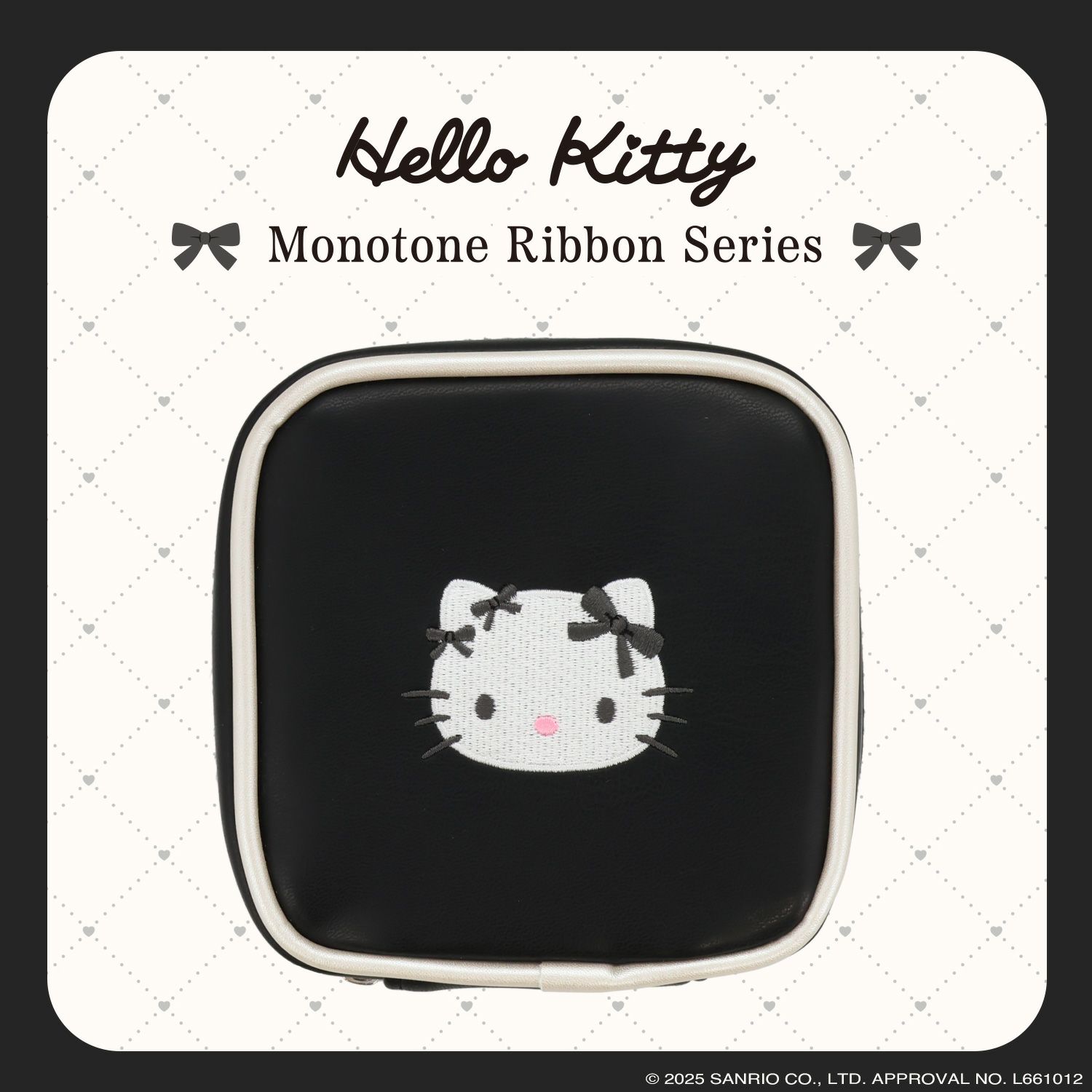ハローキティ モノトーンリボンシリーズ | キャラクター商品 | 粧美堂