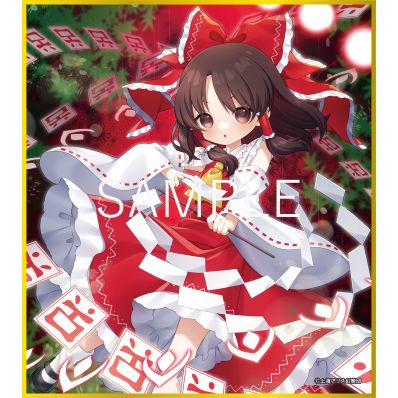 シャープ公式通販】 東方Project ミニ色紙コレクション|UL-GDM766