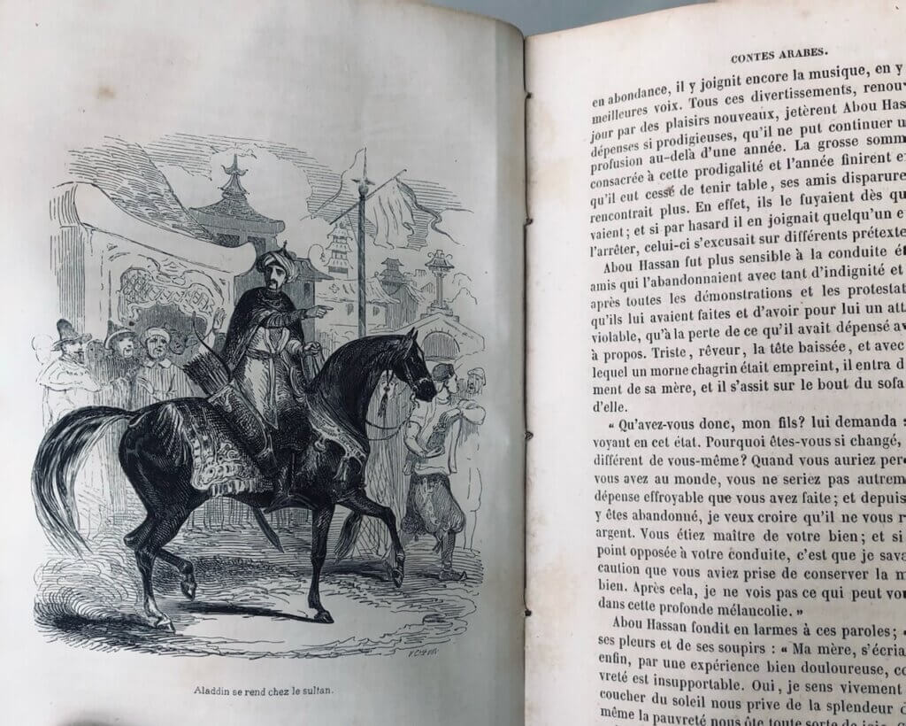 フランスの古い本③すてきなイラストと童話集