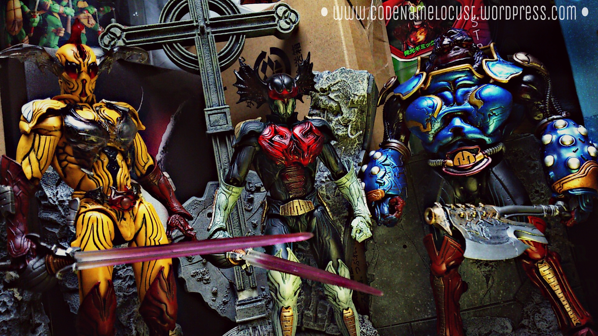 Toy Review] S.I.C. vol. 31 Akumaizer 3 | Locust
