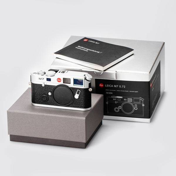 Leica M7 0.72 Silver 10504 | Coeln Vintage Cameras – Vintage