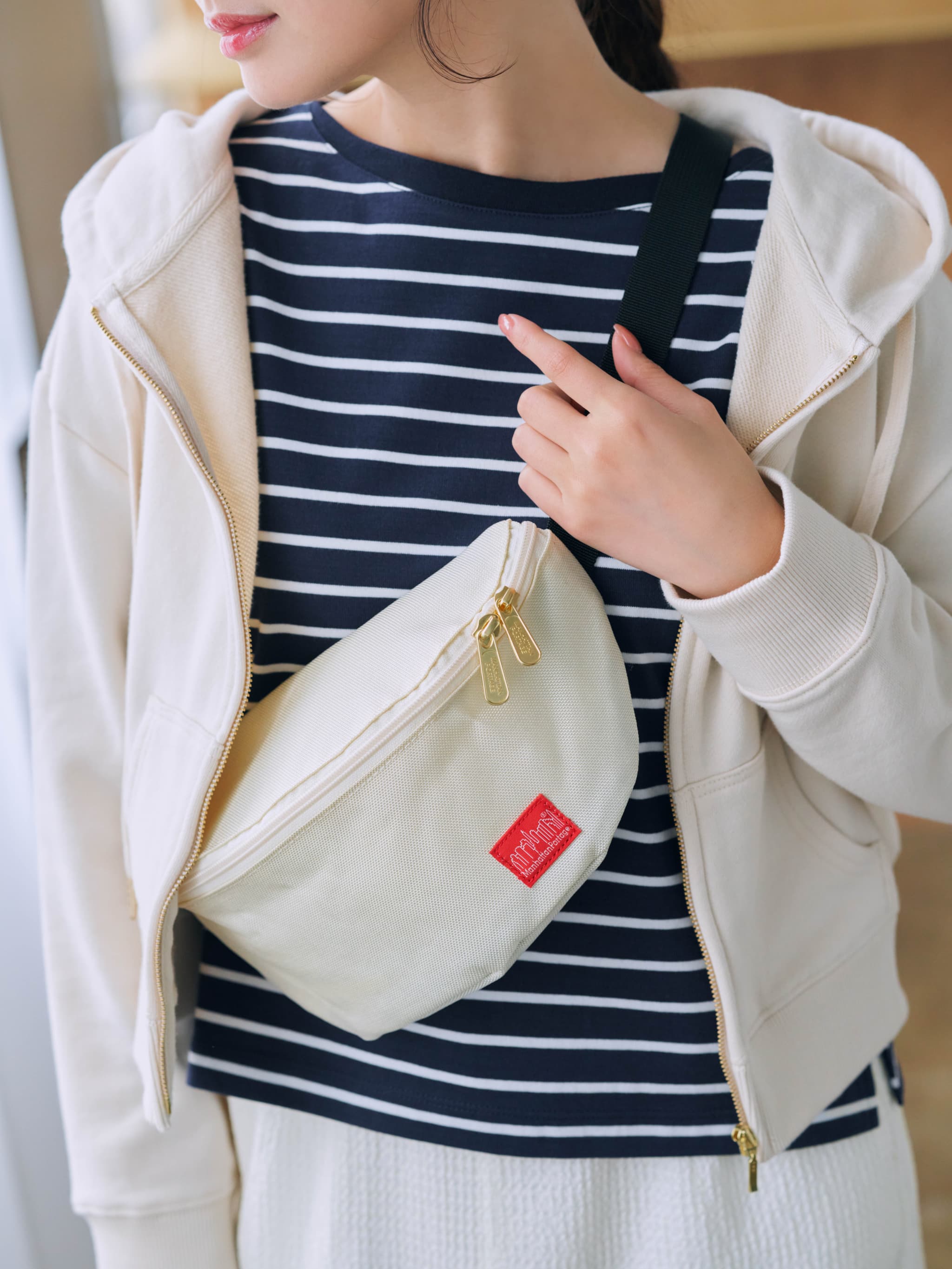 マンハッタンポーテージコラボ】コーデュラナイロンボディバッグ