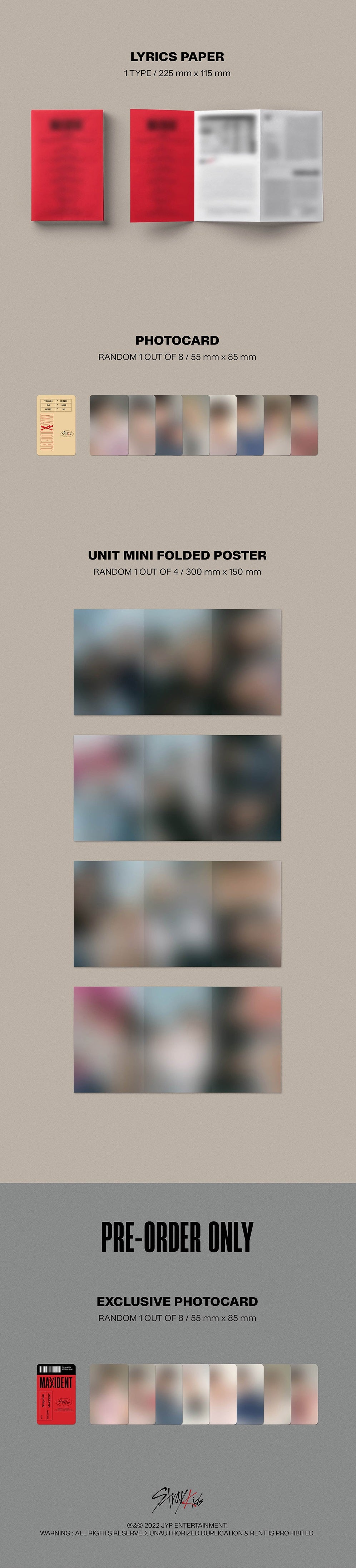 STRAY KIDS - MAXIDENT 7TH MINI ALBUM (CASE VER.) | COKODIVE