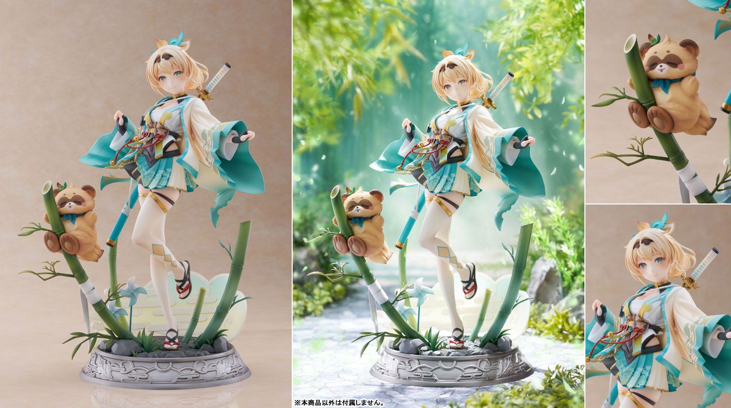 ホロライブ holoXの用心棒「風真いろは」ぽこべぇとともにフィギュア化!