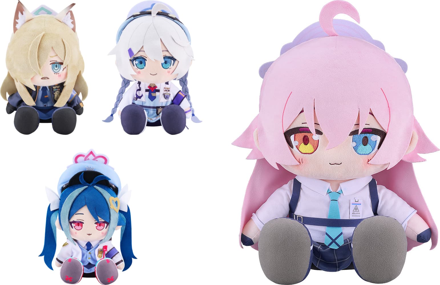 ブルーアーカイブ カンナ・キリノらの「ちょこぷにぬいぐるみ」1月発売!