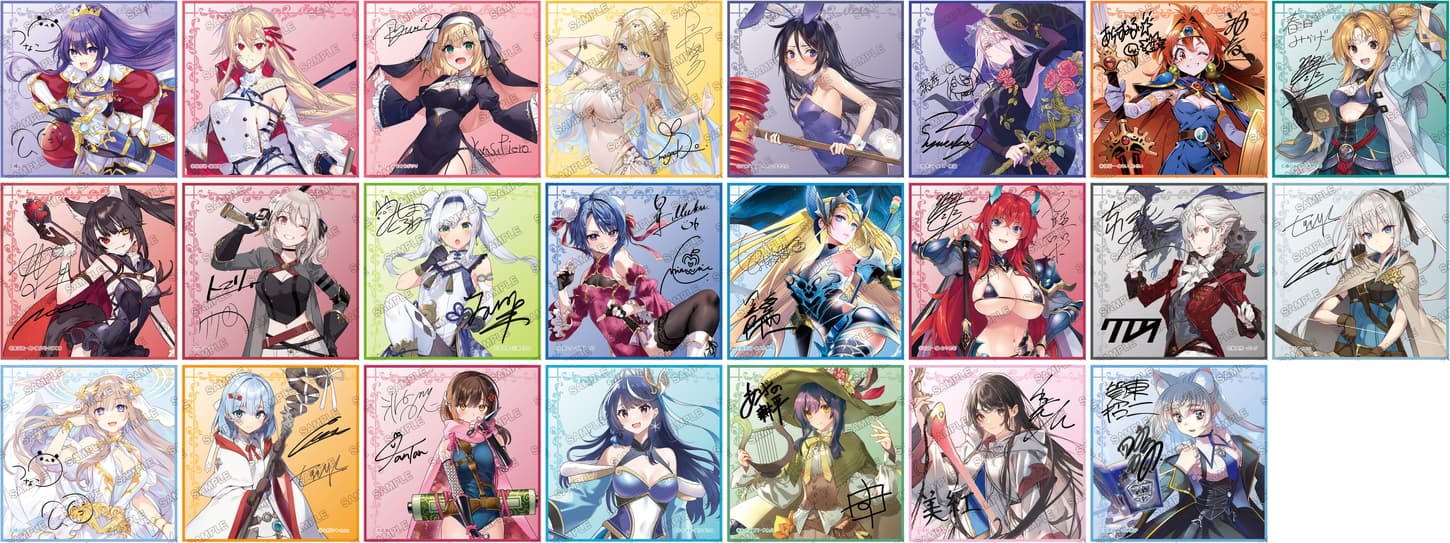 ファンタジア文庫大感謝祭2023 冒険者風衣装の描き下ろしグッズ 1月発売