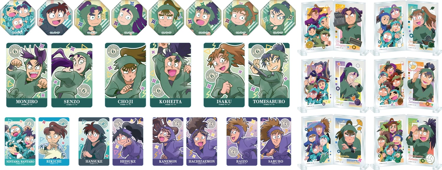 忍たま乱太郎 伊作ら六年生のグッズ 5月再販! フォトフレスタンド再登場