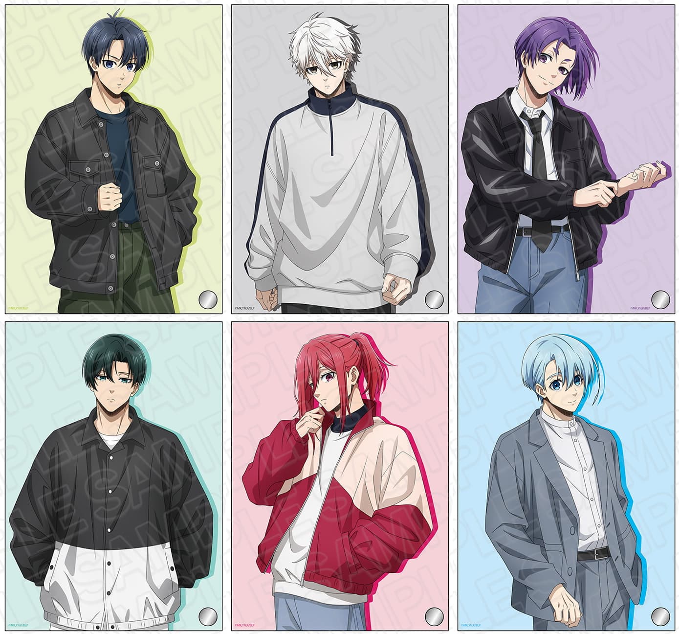 ブルーロック 凪・玲王らカジュアルな衣装の描き下ろしグッズ 12月発売