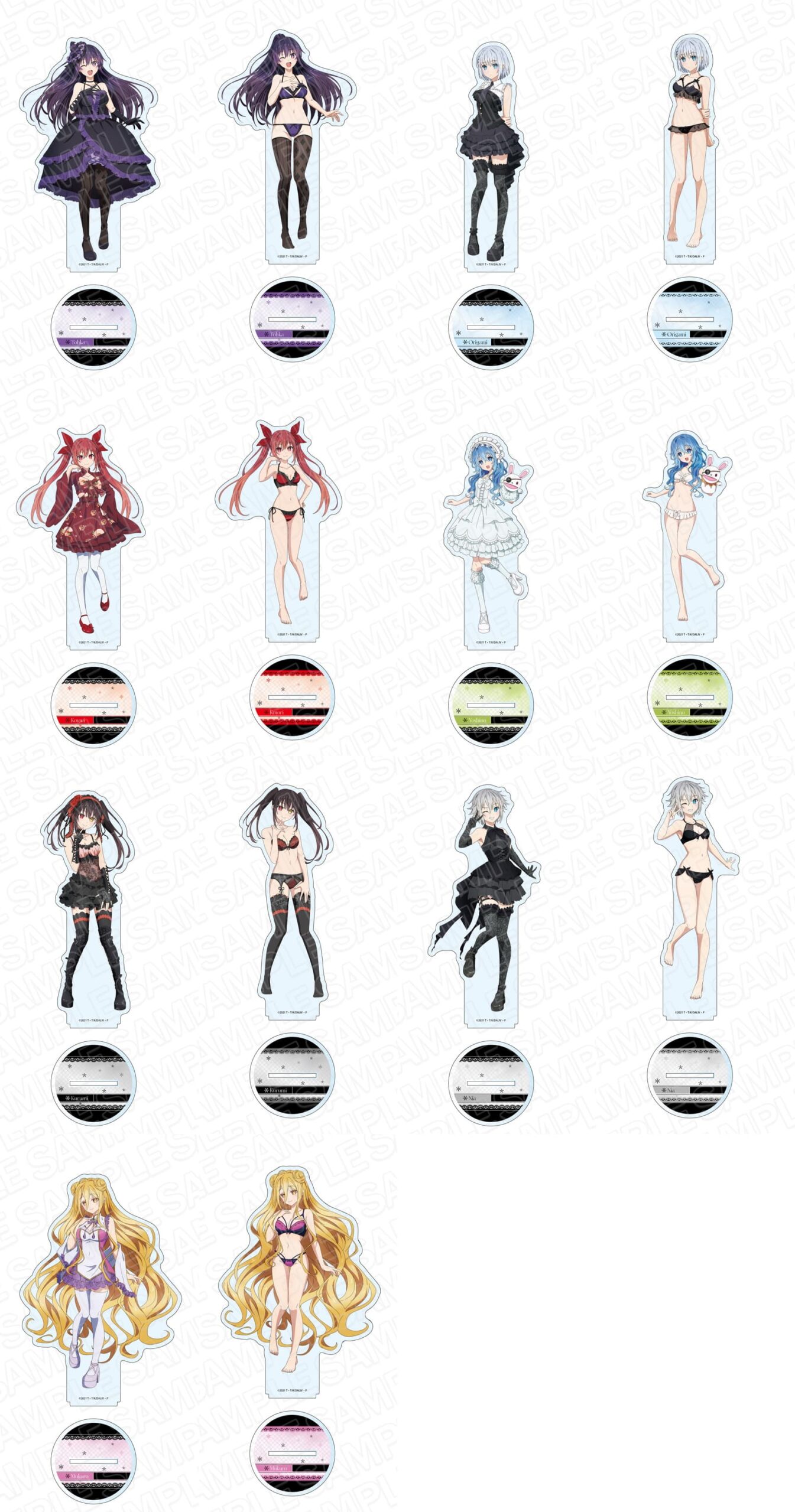 アニメ「デート・ア・ライブIV」10th ANNIVERSARY グッズ 7月発売!