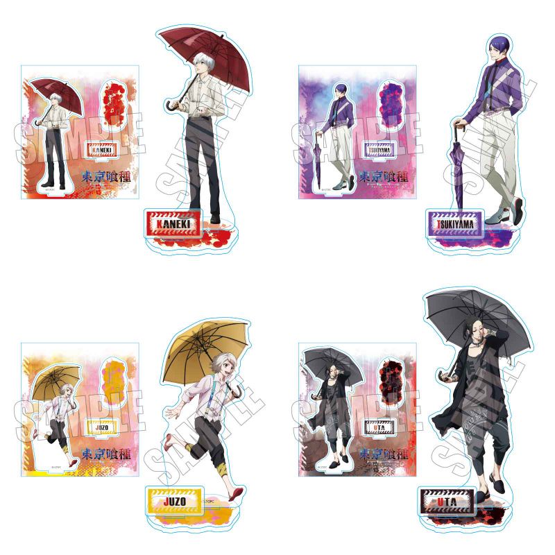 東京喰種 描き下ろしイラスト”rain ver.”のキャラクターグッズ 11月発売!