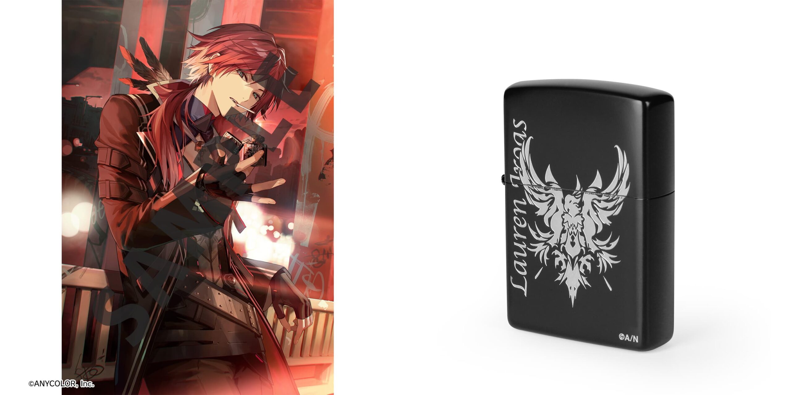 にじさんじ × ZIPPOコラボ第2弾 小清水透とローレンのライター 2月発売!