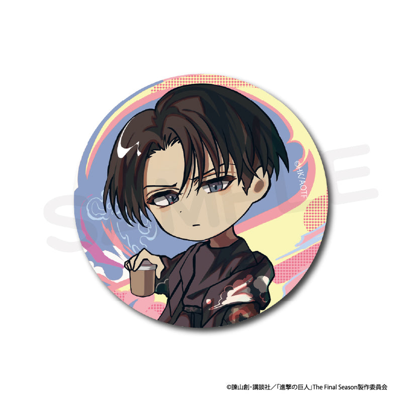 進撃の巨人】ヤンチャシリーズ 缶バッジ リヴァイ – コレクショントイ