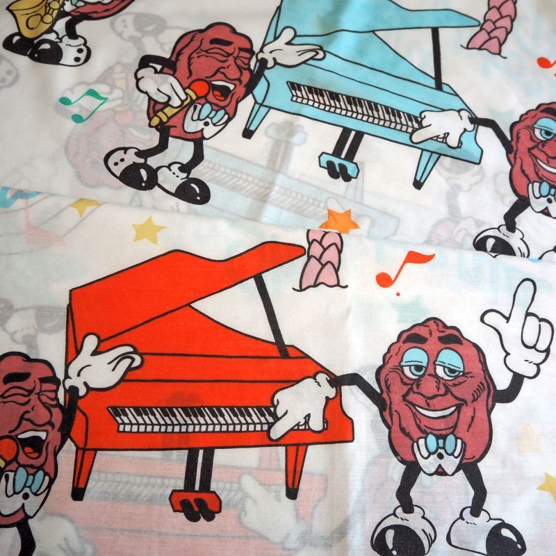 ビンテージファブリック カリフォルニアレーズンズ